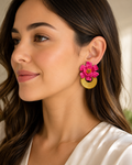Pendientes Lisbeth Fucsias