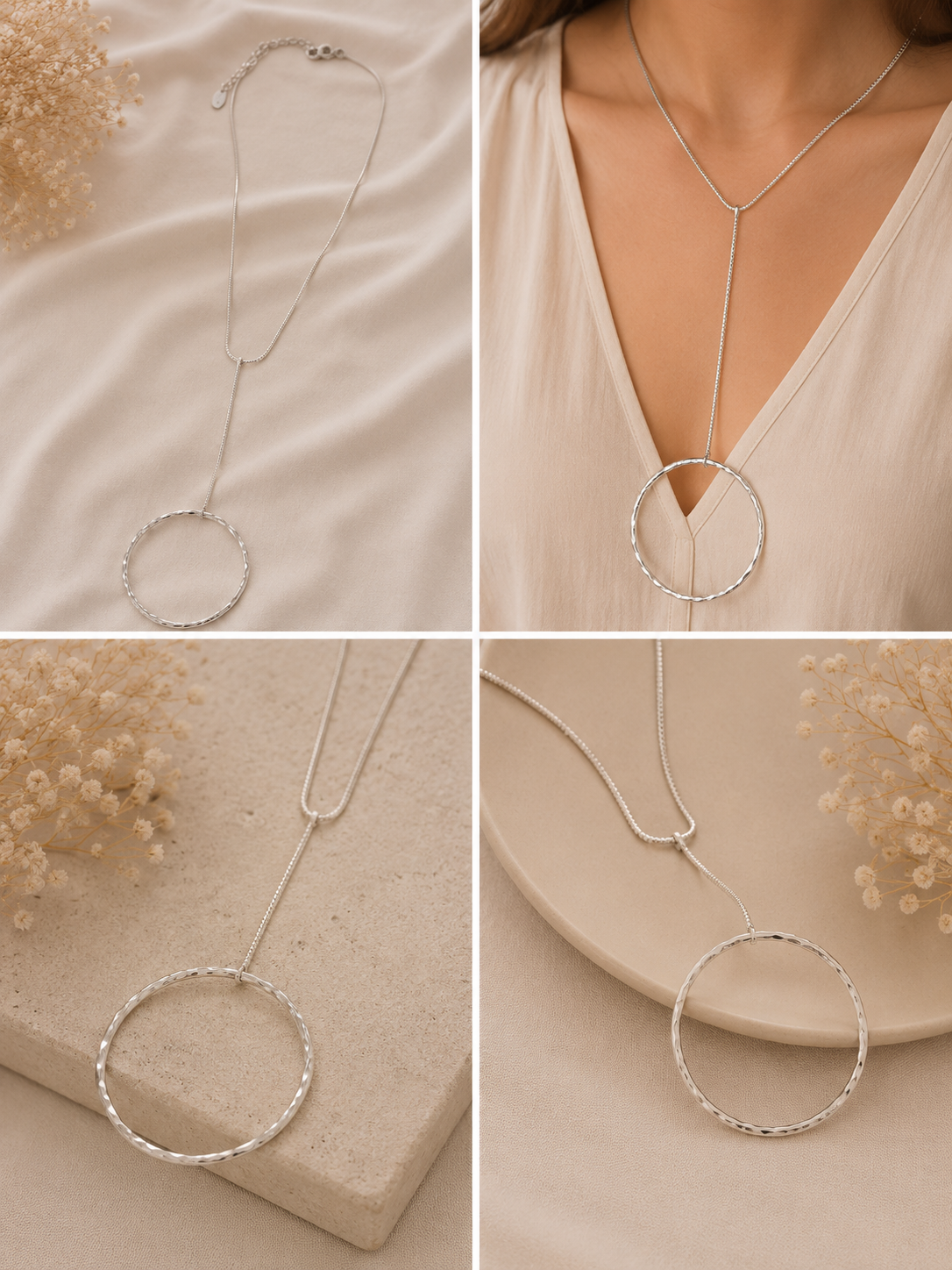 Collar Y en círculo