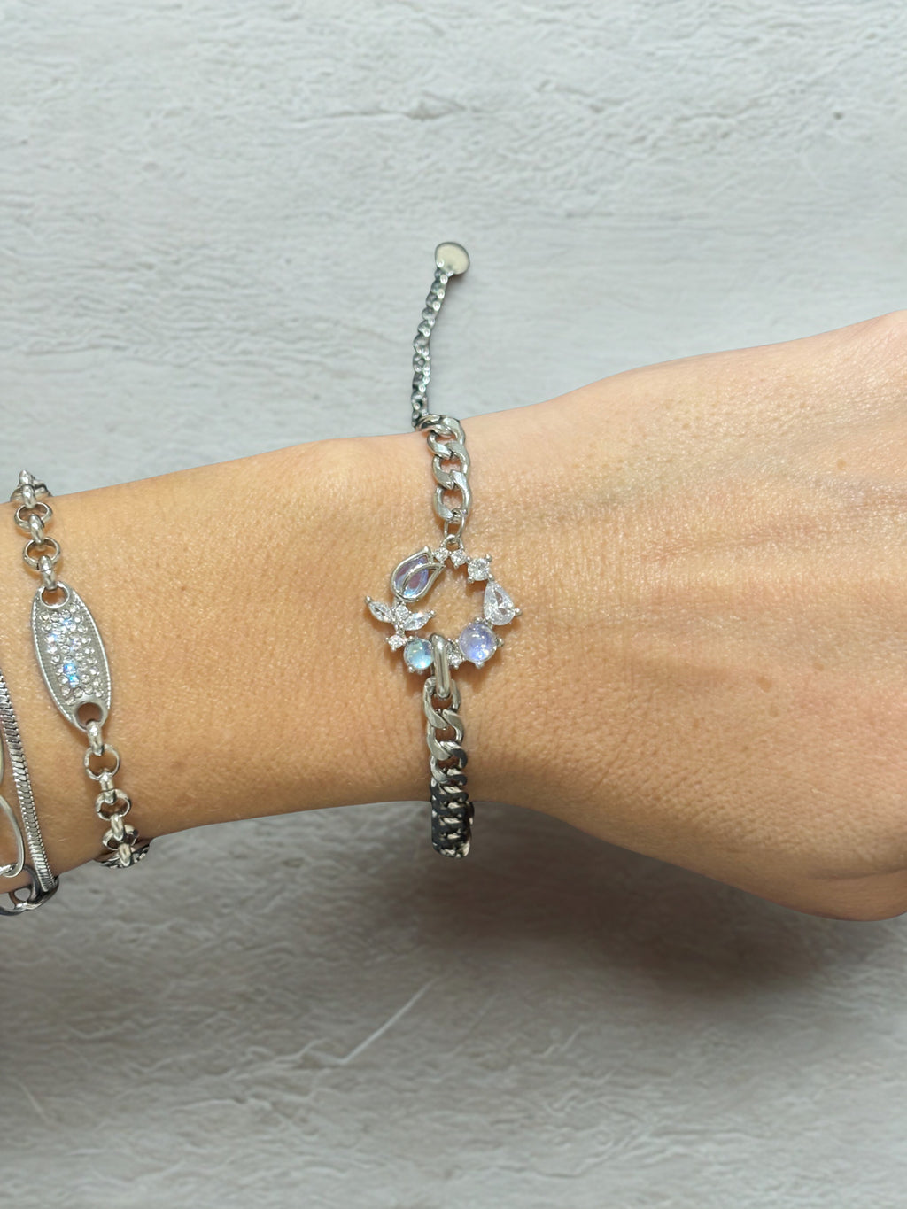 Pulsera desayuno con diamantes