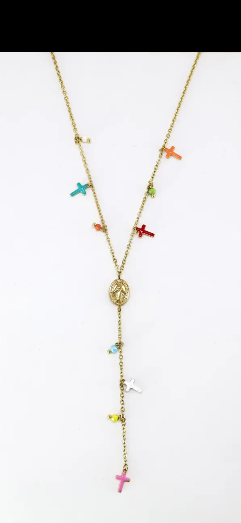 Collar cruces