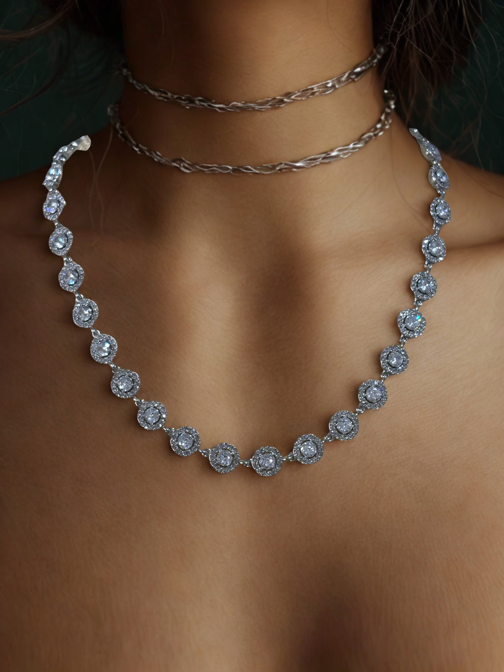 Gargantilla Moissanitas