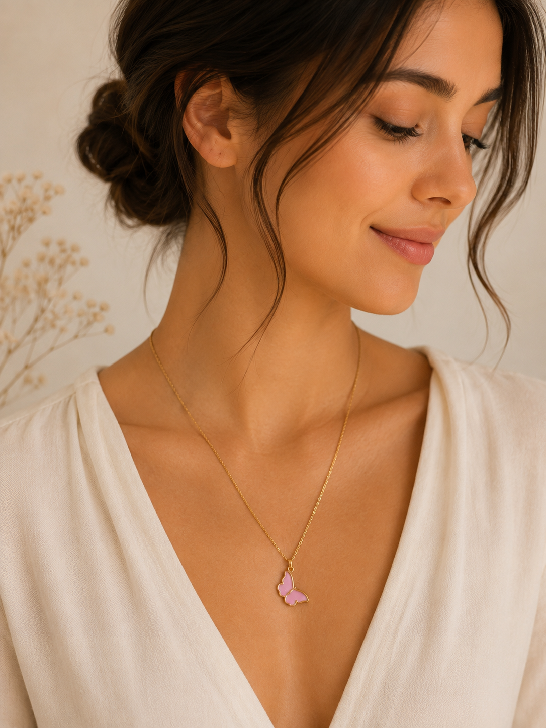 Collar Mariposa