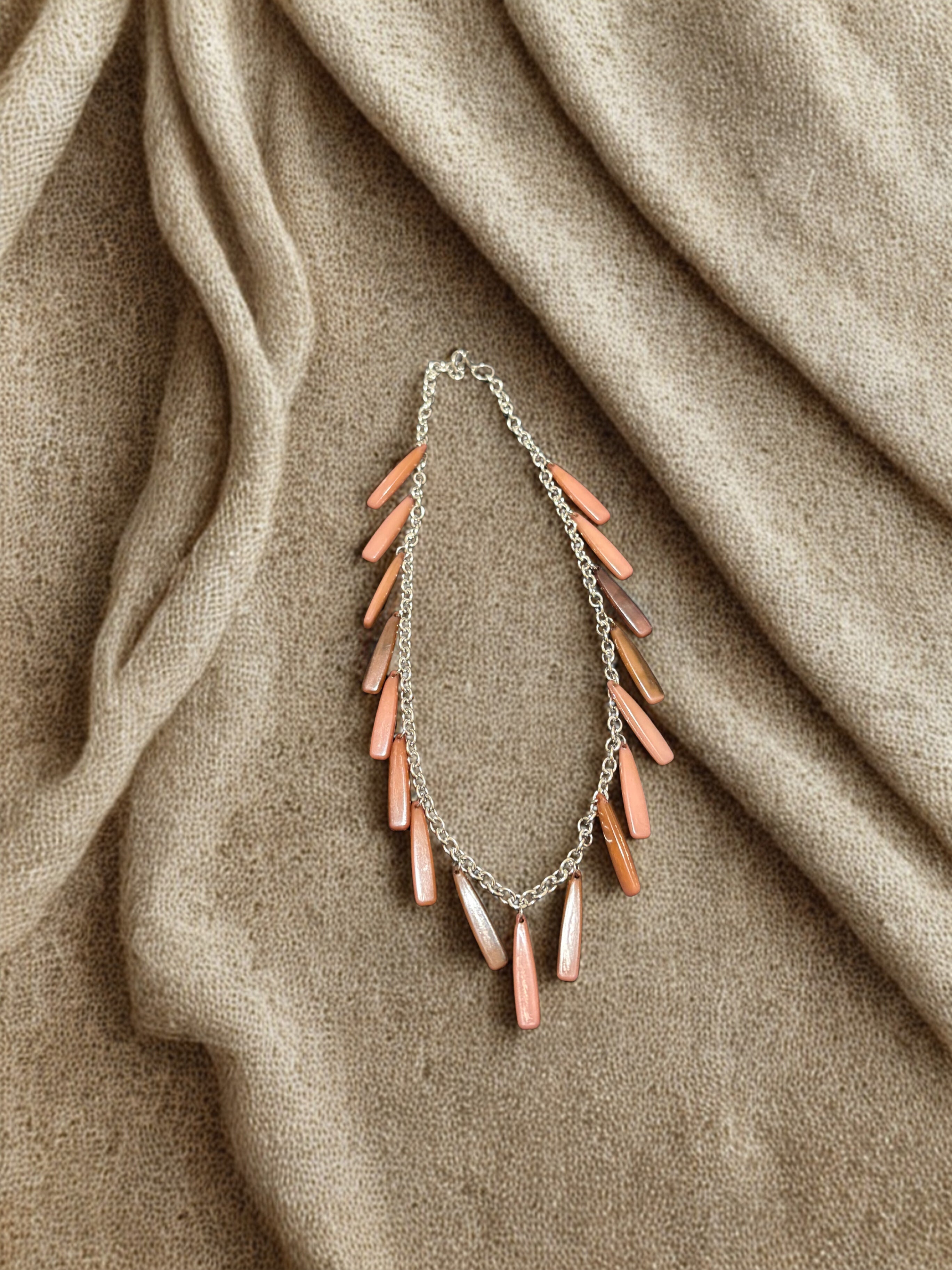 Collar Mancy Plateado