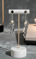 Pendiente Cristal Doble