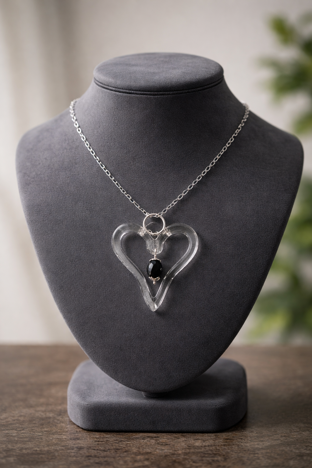 Collar Corazón Cristal