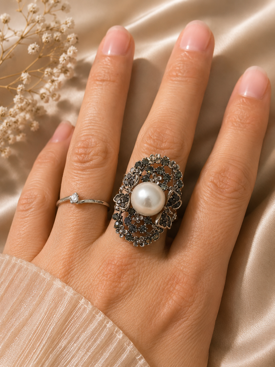 Anillo Perla