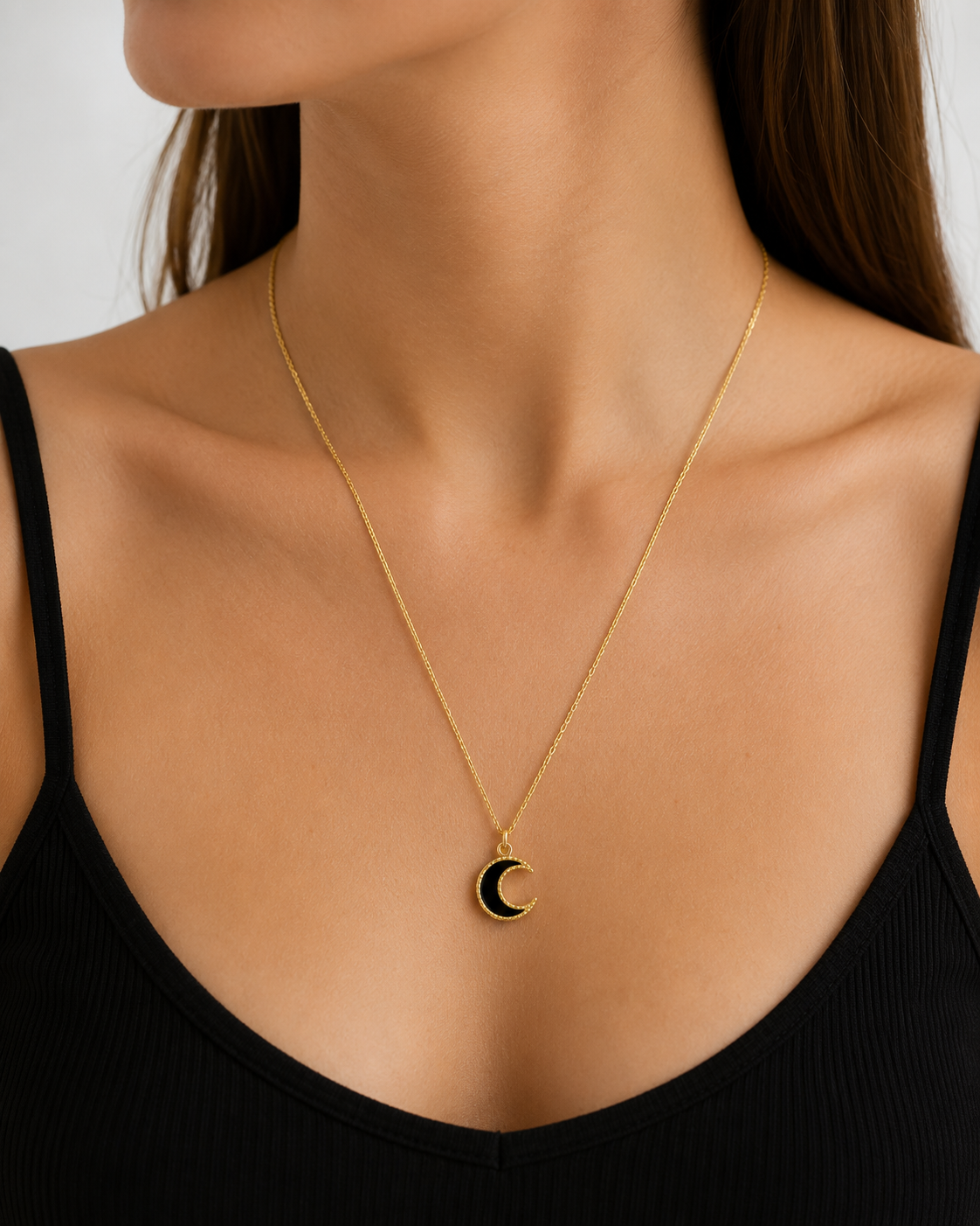 Collar Luna Negra